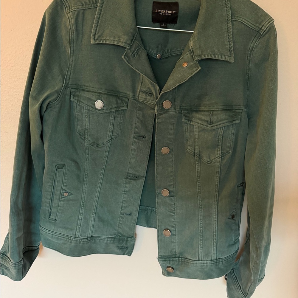 Liverpool Women's Olive Jean Jacket